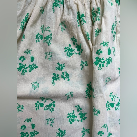 Kidsagogo Girls Paloma Jumpsuit in Cream/Green | size 3-4 Years - Picture 4 of 4